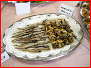 やきししゃも・昆布巻天ぷら